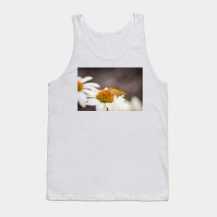 Double Skippers on PowWow Coneflower Tank Top